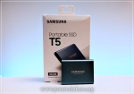Samsung T5 500GB Packaging blue color